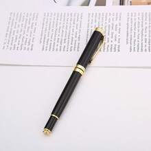 Metallic Texture Customizable Neutral Pen, Supports Personalized Name Text On Pen Body, Gilded Pen Clip For High-End Sophisticated Look, Smooth Writing Without Ink Interruption, Suitable For Business Office And Student Daily Writing, Corporate Gift, Holiday Souvenir Customization, Premium Quality And Versatile - Sets - View 9