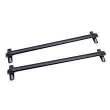 New Black Aluminum Car Roof Rack With Lock 1m Bar 75kg Load Capacity - Black - View 4