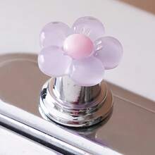 1/2pcs - Easy-Press, Cute & Charming Cartoon Toilet Flush Handle, Fashionable Bathroom Accessory, Elegant, Suitable For Long Nail Care - A - View 5
