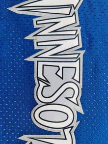 Men's Embroidered Basketball Jersey, 1pc Blue Casual Sleeveless Vest, V-Neck T-Shirt Party Sports Top Fall - Blue - View 5