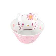 Mesuca Hello Kitty Tableware Set, Bowl, Divided Plate, Cup And Kitty Spoon, Reusable Tableware Set, Suitable For Home, Office, School, Picnic And Travel - Pink - View 10