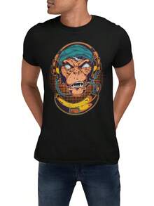 Men Outdoor Tees & Tanks - Black - View 5