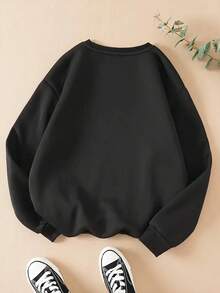Damen-Sweatshirts & Hoodies - Schwarz - Übersicht 2