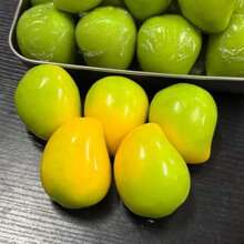 1pc Temperature Color-Changing Mango Lemon Squeeze Stress Relief Finger Toy, Suitable For Adults And Teenagers, With Scream Sound Sensor Dragon Fruit And Orange Shapes - 彩色 - 查看 5