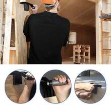 Plywood Handling Rack And Sheet Material Handling Rack; Adjustable Handling Tool For 0-1 Inch Thick Gypsum Board; Ergonomically Designed Gypsum Board Handling Rack - A - View 8