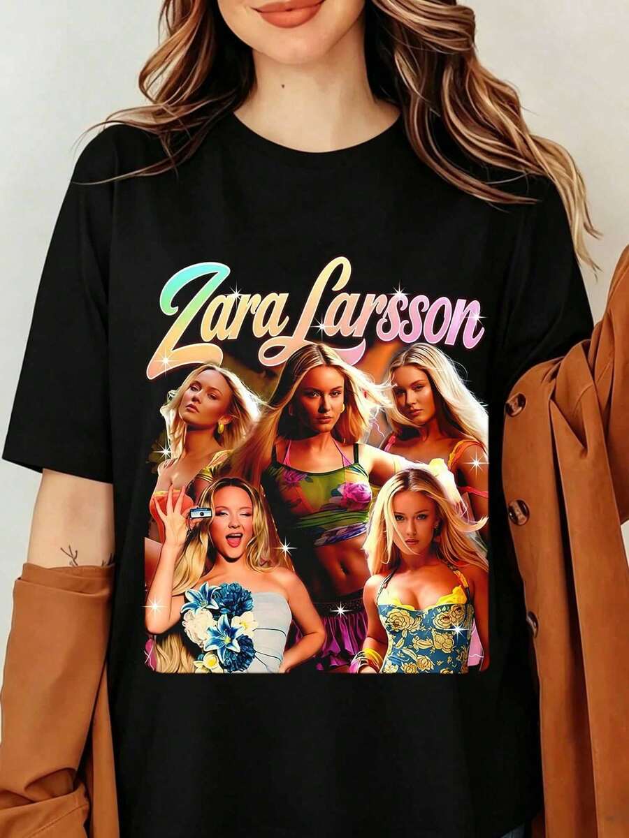 Women T-Shirts - 黑色 - 查看 1
