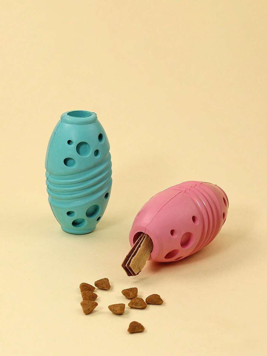 1PC RANDOM COLOR DENTAL CHEWING RUBBER TOY - Multicolor - View 1