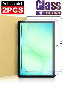 2片裝 HD 鋼化玻璃平板螢幕保護貼,相容 iPad Air Pro 11/10/9/8/7/6/5 代 9.7/10.2/12.9/13 吋,相容 Galaxy Tab S7/S8/S9fe/S9/S10/S11/S10FE/FE+ 12.4/11 吋,相容 MatePad/Honor,相容 ,防爆耐刮防指紋無氣泡自動吸附,相容電容筆 - 無色 - 查看 2