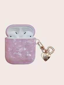 Compatible With Apple Original Earphones 4 Shell Pattern Earphone Protective Case Pro 2 3 Pro 3 Earphone Case, Earphones Not Included - Baby Pink - View 9