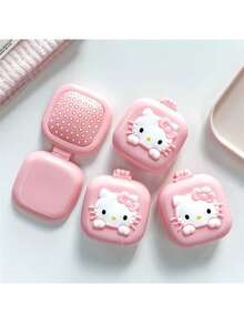 [Authorized] SANRIO Mini Foldable Portable Comb With Mirror - Lightweight Travel Comb And Makeup Mirror Integrated Scalp Massage Brush, Essential Gift For Outdoor Camping (Self-Assembly Required) - A - View 9