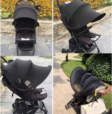 Portable UPF50+ Baby Stroller Sunshade, Protection, Baby Stroller Accessories. - Outer Space - View 3