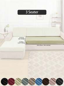Travel Camper Special Milk Silk Sofa Slipcover 1Pc, Multi Color All Season Dustproof Stain Resistant Anti-Scratch Couch Cover Machine Washable For RV Living Room Bedroom - Multicolor - View 48