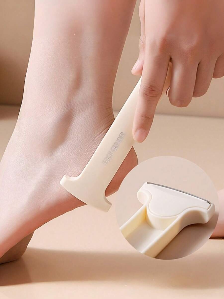 Gentle Foot Exfoliating File And Rasp, Tool For Smoothing Flat Foot Soles And Softening Foot Skin