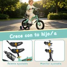 Kids Bikes - Green - View 7