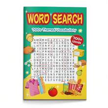 Word Search Vocabulary Notebook, Animal Themed Word Search & Learning Workbook, Paper Puzzle Notebook For Vocabulary Building, Focus Training, Visual Recognition And Quiet Daily Desk Activity - Sight Word Search - View 10