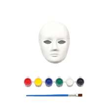 1 مجموعة طقم أقنعة للرسم الحر DIY، مناسبة لتجمعات الأصدقاء وحفلات الفصل وحفلات أعياد الميلاد، بمشاهد متعددة قابلة للتركيب، للهالوين - متعدد الألوان - مشاهدة 6