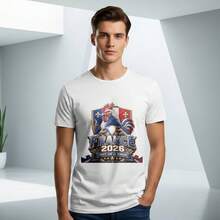 Men Outdoor Tees & Tanks - 白色 - 查看 3