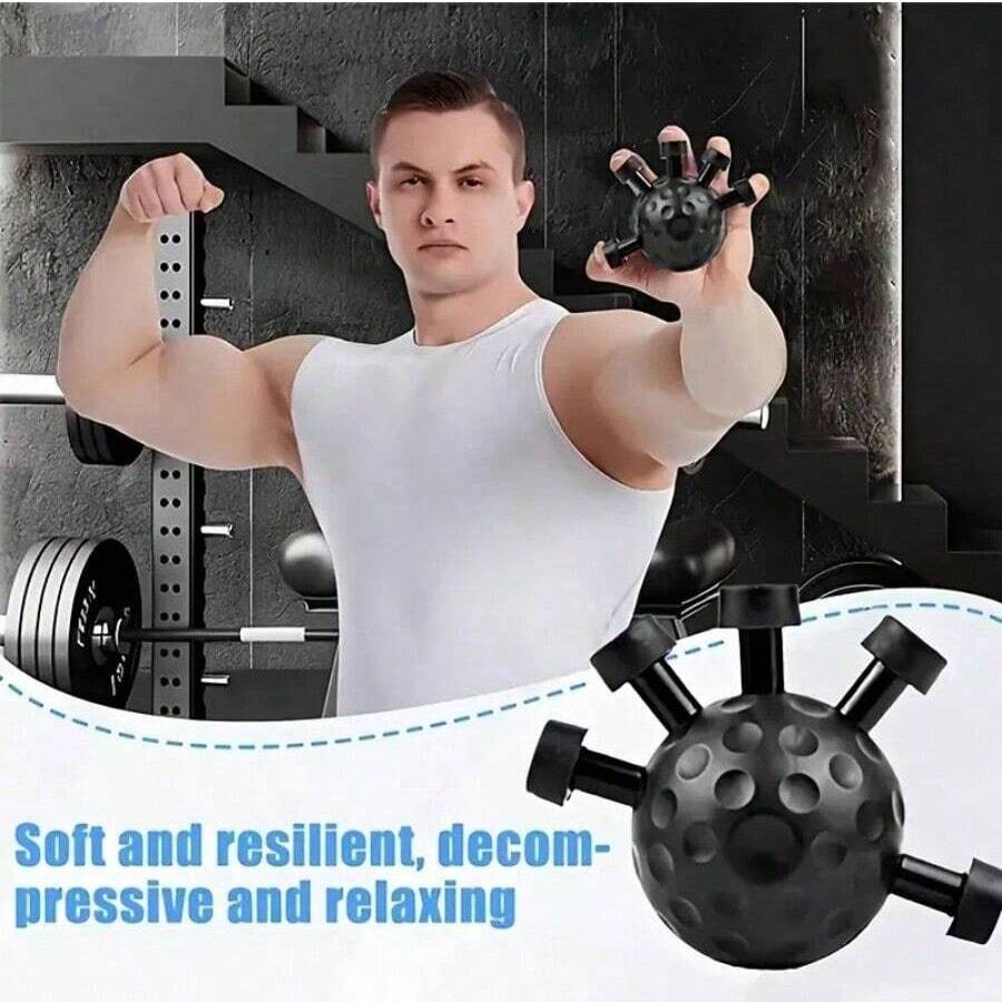 1pc Finger Grip Strengthener, Hand Strength Trainer Designed To Exercise Muscles, Enhance Forearm Strength, And Improve Flexibility And Explosive Power. Suitable For Guitarists And Climbers, Can Enhance Grip Strength And Provide Grip Training. - Multicolor - View 1