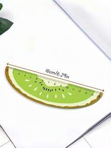 Custom Creative Fruit-Shaped Ruler, Teaching Reward, Birthday Decoration, Student Stationery, Creative Gift, Back To School Gift - Multicolor - View 2