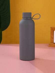 500ml 16.9oz Stainless Steel American Narrow Mouth Insulated Water Bottle, Portable Vacuum Insulated Water Bottle With Rope Handle, Suitable For Outdoor Sports And Back To School Season - 500ml - Pink - View 6