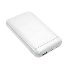 Bateria Externa Power Bank 5000 mAh COOL (2 Cables: TIPO C / Lightning) Blanco - Blanco - Ver 6