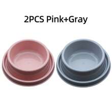 Supet 2pcs 5.12 Inch/6.2 Inch Pet Anti-Ant Single Bowl, Bottom Splash-Proof Design Prevents Tipping, Easy To Clean Feeding Bowl, Suitable For Small And Medium Cats And Dogs, Indoor And Outdoor Use, Essential For Pet Travel - L - View 18