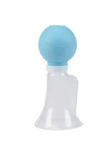 1pc Silicone Breast Pump, No Electricity Required, Suitable For Flat And Inverted Nipples, Adjustable Suction, Breastfeeding Aid Tool - A - View 5