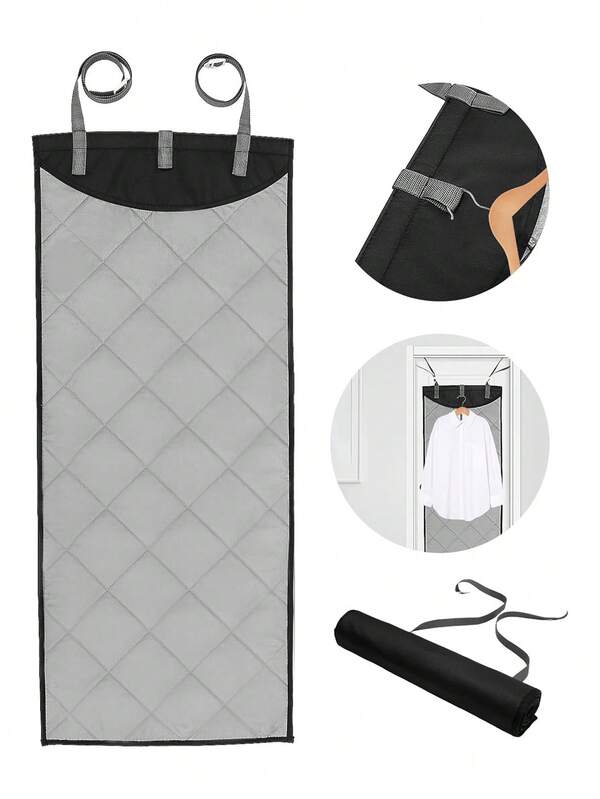 Over-The-Door Steam Ironing Pad, 45 X 19 Inch Heat-Resistant Vertical Hanging Steam Ironing Pad For Garments
