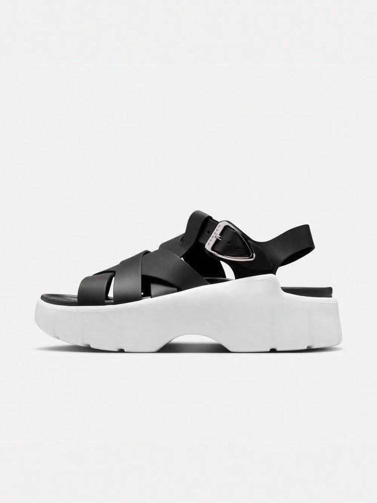 Women's WMNS JORDAN WILLOW SANDAL Sandals IB8841-001 - Black and White - View 1