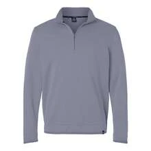 Under Armour Mens Quarter Zip Fleece Top - Steel - View 1