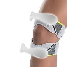 1 pieza Manga de soporte de rodilla ajustable unisex, adecuada para correr, senderismo, fitness, ciclismo y entrenamiento al aire libre - Multicolor - Ver 6