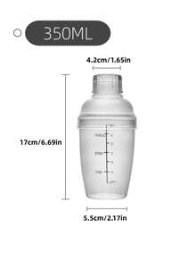 1 buah Gelas Pengocok Bertingkat Resin Transparan 350ml/700ml Perlengkapan Teh Susu, Peralatan Pengocok Koktail, Gelas Pengocok untuk Kedai Teh Susu, Gelas Pengocok PC, Cocok untuk Penggunaan di Bar dan Rumah, untuk Koktail dan Teh Susu, Teh Lemon - View 12