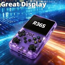 R36S Retro Handheld Game Console - 128GB Portable Gaming Device with a 3.5-inch HD Screen. This convenient, "pick up and play" gadget is easy to carry and available in three colors, making it the perfect Christmas gift for gaming enthusiasts - Übersicht 8