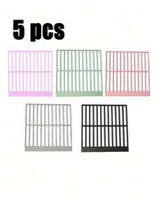 New 5pcs DIY Diamond Painting Ruler Set, Anti-Slip Textured Grid Tool, Suitable For Diamond Painting Craft, Ideal For Adult Beginners And Professionals - Multicolor - View 14