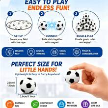 Creative Suction Cup Football Desktop Board Game, Parent-Child Interactive Battle Educational Tabletop Game - Multicolor - View 3