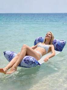 Inflatable Pool Bed Floating Hammock For Adults, Water Air Mattress, Pool Floating Accessories, Multi-Functional Pool Floating Chair For Swimming Pool, Beach, Summer Leisure - Multicolor - View 15