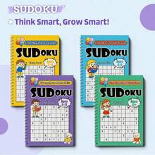 Sudoku Puzzle Workbook Set - "Smart Thinking, Healthy Growth" Progressive Logic Grid Challenges To Cultivate Focus, Critical Thinking, Math Skills And Confident Problem-Solving Abilities Back To School - 數獨 - 查看 2