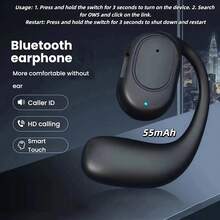 OWS TWS KY-2 藍牙耳機 無線單耳掛耳式 非入耳 商務運動 HD 遊戲 舒適運動 55mAh Android/iOS - 彩色 - 查看 11