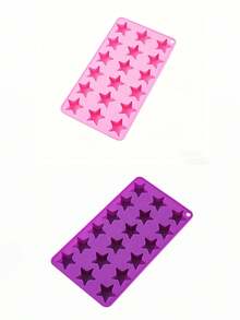 1/2 buah Cetakan Es Batu Silikon Berbentuk Bintang Panjang, Motif Bintang, Lembut dan Anti Lengket, Gaya Kasual Musim Panas, Unisex Dewasa, Mudah Dilepas, Cocok untuk Pesta Dapur Rumah dan Hidangan Penutup, Perlengkapan Natal - MultiWarna - View 16
