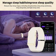 LIGE Fashion Smart Band Terbaru, Desain Tanpa Layar, Tahan Air, Berbagai Mode Olahraga, Pelacakan Aktivitas, Pemantauan Tidur - View 7