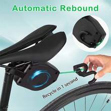 1pc Black Bicycle Tow Rope, Beginner-Friendly Retractable Home Traction System, Convenient Handle Installation, Bicycle Accessory, Suitable For Adult Outdoor Cycling Adventure, Family Weekend Riding, Mountain Bike City Bike Universal Home Cycling Towing Accessory, Outdoor Retractable Wear-Resistant Nylon Towing Tool, Ideal Choice For Cycling Enthusiasts - Multicolor - View 2