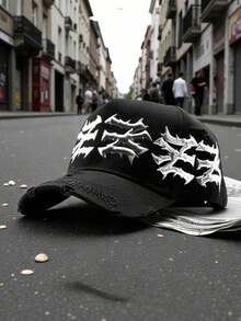 GORRA RUDE AWAKENINGS RUDES NY CHROME Único Diseño Único y Exclusivo Accesorio Distintivo y Versátil para Ocasiones Casuales - negro - Ver 1