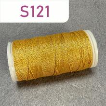 Sanbest Benang Renda Metalik Kelas Atas Terbaru 2026 100m 150D 3 Lapis 0,25mm untuk DIY Anting, Gelang, Kalung, Perhiasan, dan Kerajinan Rajut. Benang Renda Crochet Kuat, Benang Buatan Tangan Emas dan Perak. - 150D/3 - View 21