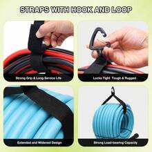 Nilight 4 Pack Waterproof RV Storage Bag With Mesh Top Drawstring Hose Organizer For Sewer Fresh Water Cords Camper Accessories - B - View 7