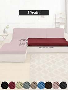 Travel Camper Special Milk Silk Sofa Slipcover 1Pc, Multi Color All Season Dustproof Stain Resistant Anti-Scratch Couch Cover Machine Washable For RV Living Room Bedroom - Multicolor - View 13