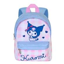 Hello Kitty Safta 甜美書包，22x27x9 厘米，兒童及青少年款，正面拉鍊口袋，頂部提手和加厚肩帶，返校季 - 選項 2 - 查看 3