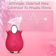Vibrating Eggs - Rose Red - View 5