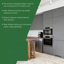 Kitchen Appliance Cleaner, Gently Removes Grease And Dirt, Restores Shine To Kitchen Appliances - Liquid - View 8