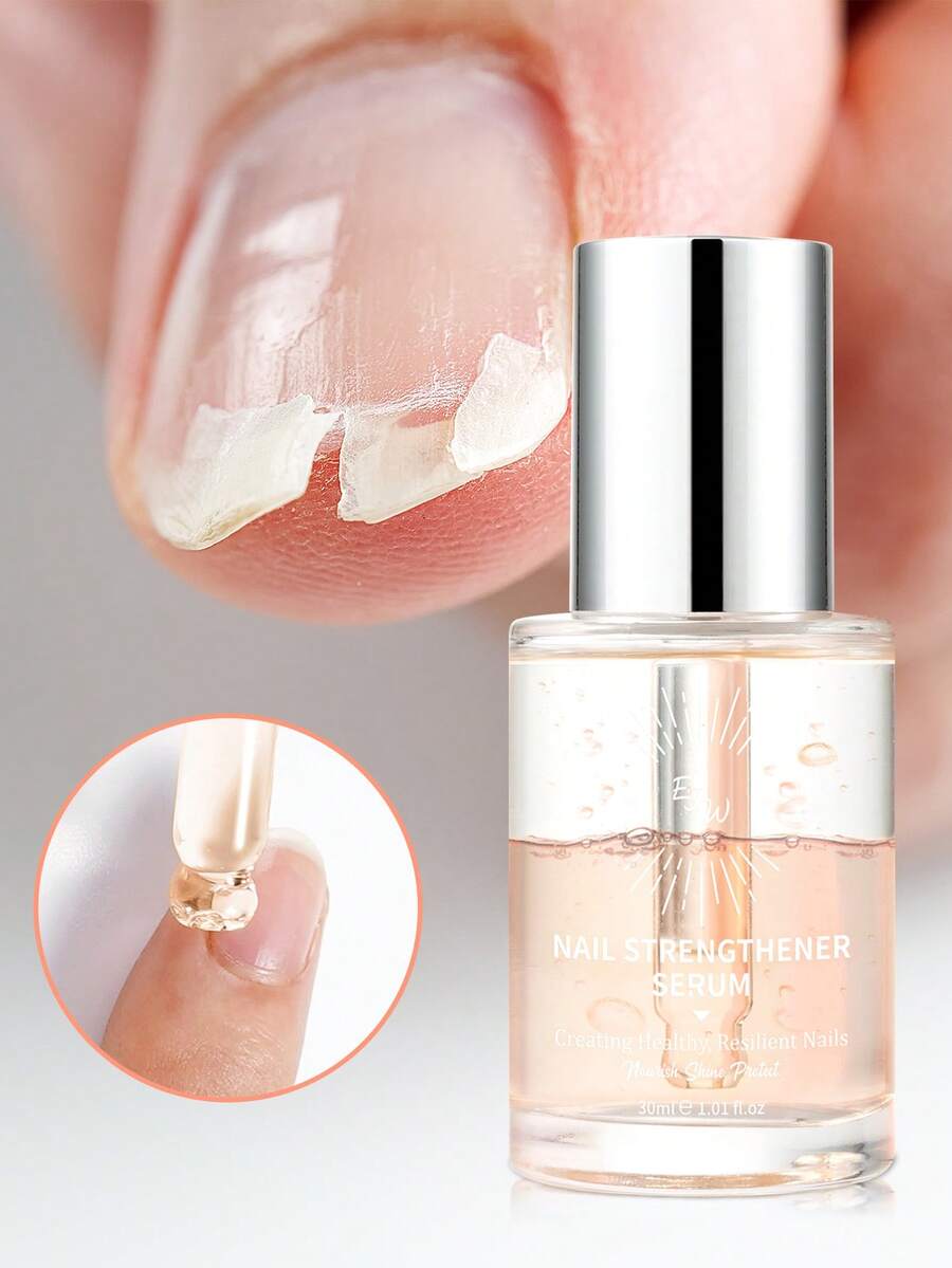 指甲油 - 加強指甲 & 滋養指緣,防止龜裂、分層、剝落並強化指甲 - Nail Strengthener Oil - 查看 1