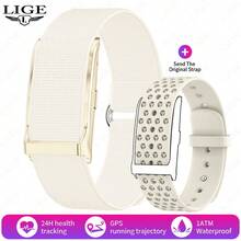 LIGE Fashion Smart Band Terbaru, Desain Tanpa Layar, Tahan Air, Berbagai Mode Olahraga, Pelacakan Aktivitas, Pemantauan Tidur - View 13